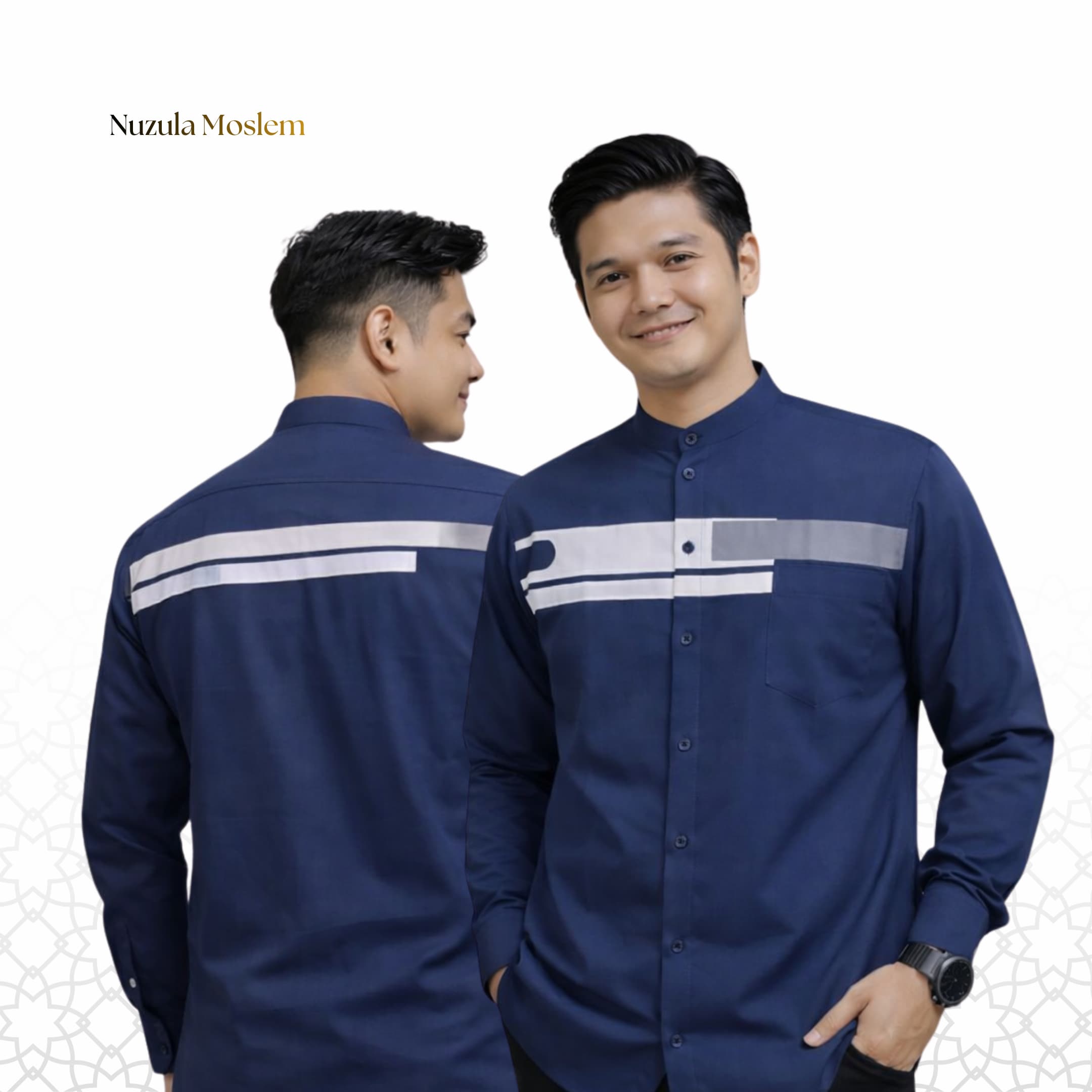 Kemeja Nuzula Putih