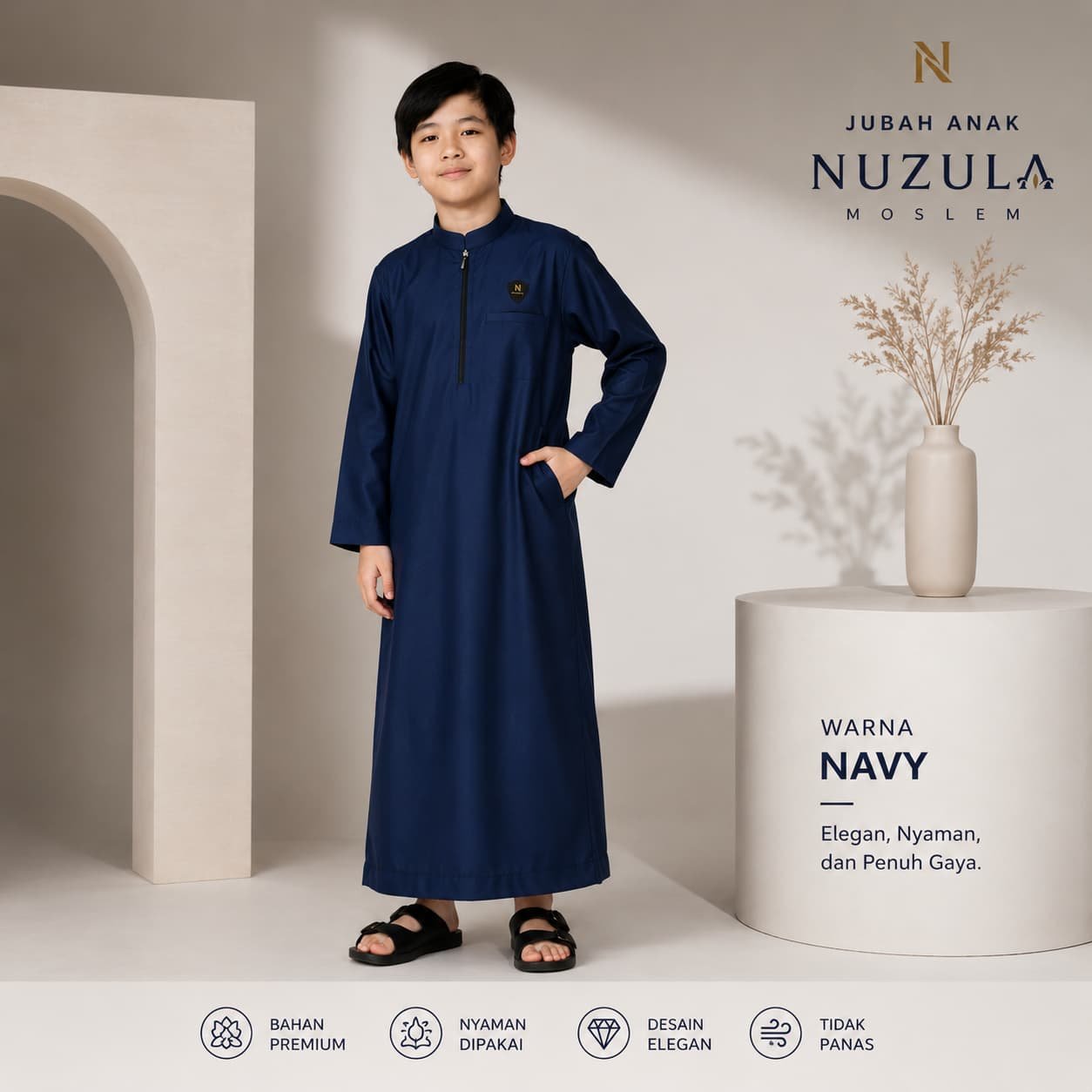 Jubah Remaja Nuzula - 5
