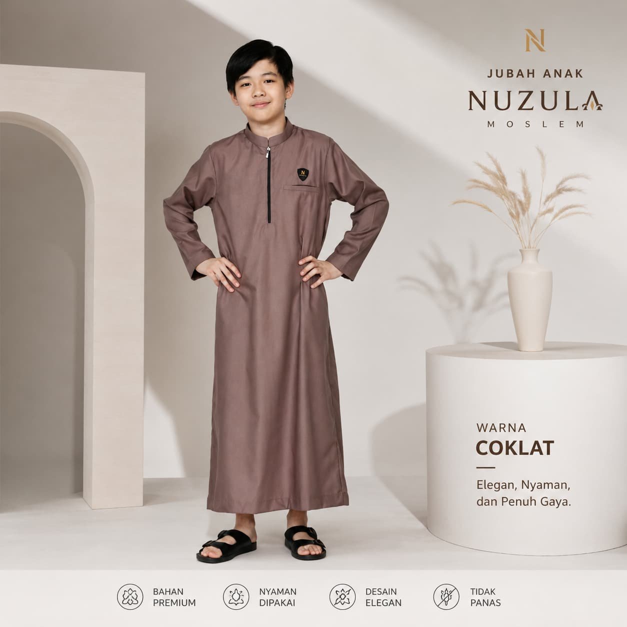 Jubah Remaja Nuzula - 6